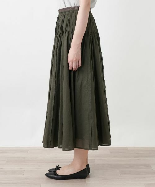 Leilian / レリアン ミニ・ひざ丈スカート | 洗えるスカート【2026_4月カタログ】 | 詳細5