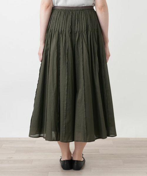 Leilian / レリアン ミニ・ひざ丈スカート | 洗えるスカート【2026_4月カタログ】 | 詳細6