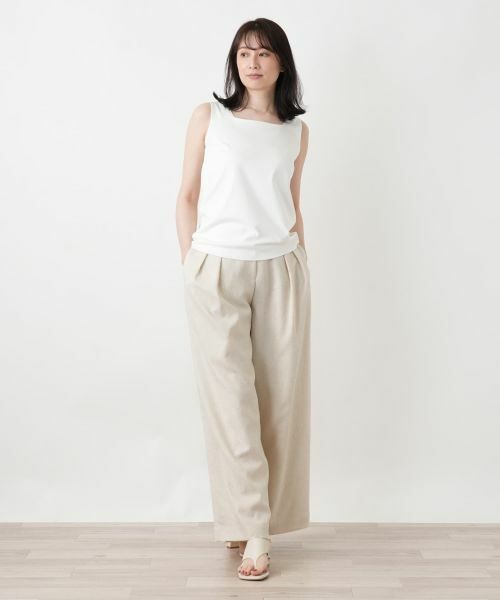 Leilian / レリアン その他パンツ | タックワイドパンツ | 詳細10