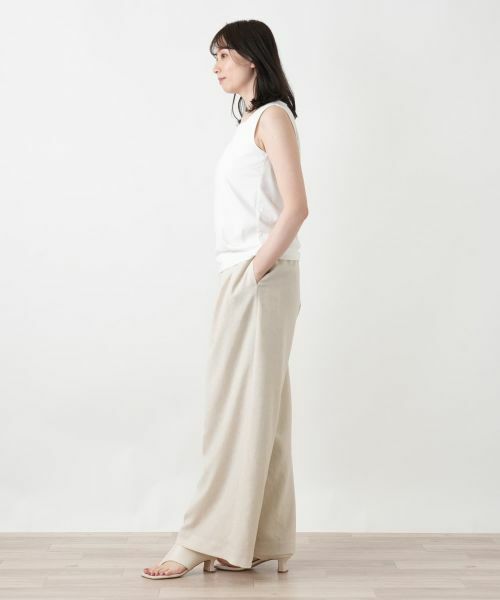Leilian / レリアン その他パンツ | タックワイドパンツ | 詳細11