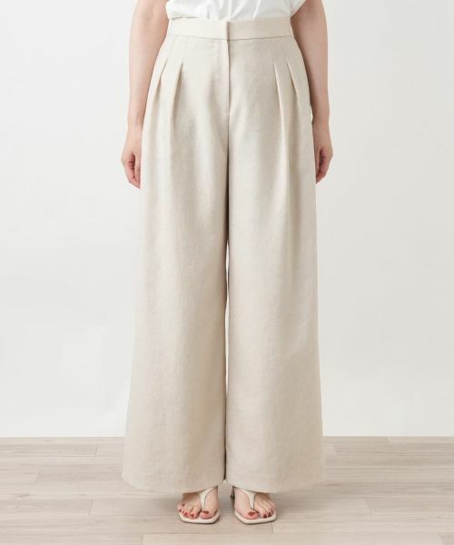 Leilian / レリアン その他パンツ | タックワイドパンツ | 詳細14