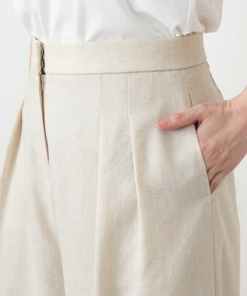 Leilian / レリアン その他パンツ | タックワイドパンツ | 詳細18