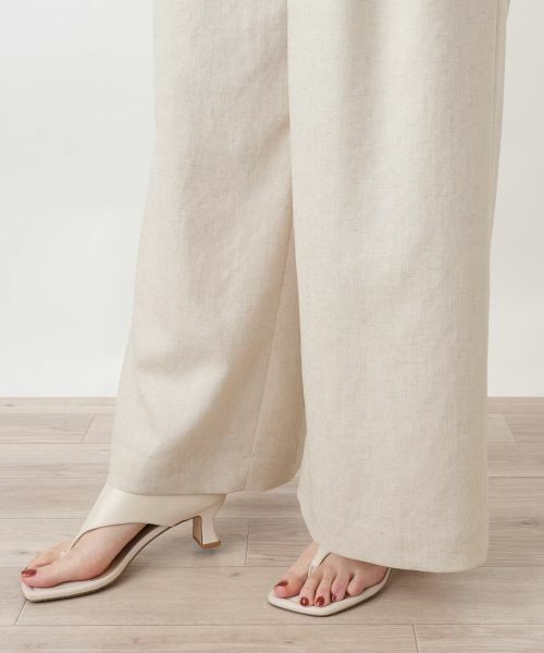 Leilian / レリアン その他パンツ | タックワイドパンツ | 詳細19