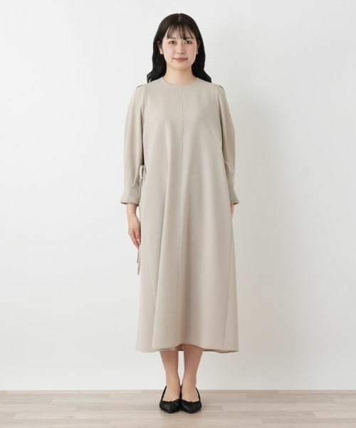 Leilian / レリアン ドレス | サイドコードボリュームワンピース | 詳細10