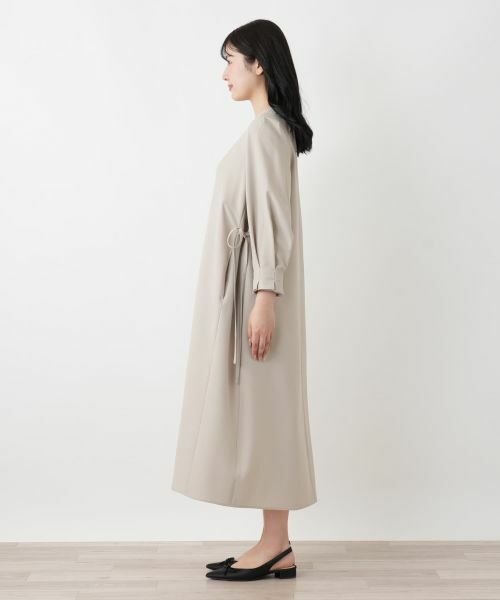 Leilian / レリアン ドレス | サイドコードボリュームワンピース | 詳細11