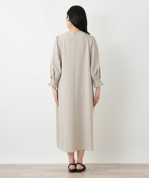 Leilian / レリアン ドレス | サイドコードボリュームワンピース | 詳細12