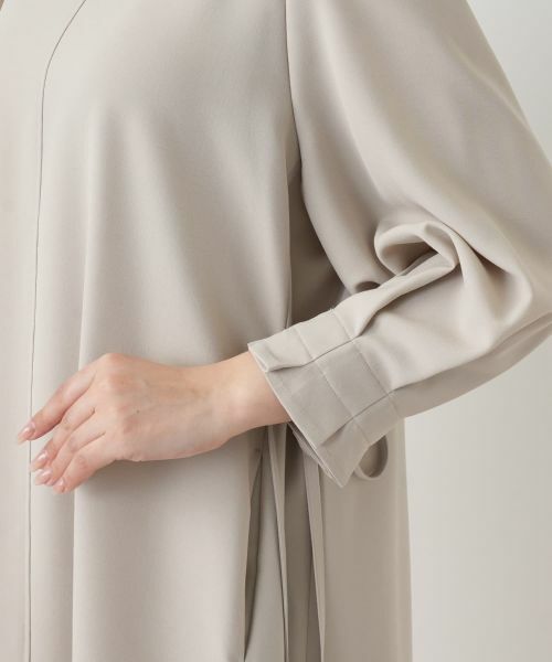 Leilian / レリアン ドレス | サイドコードボリュームワンピース | 詳細17