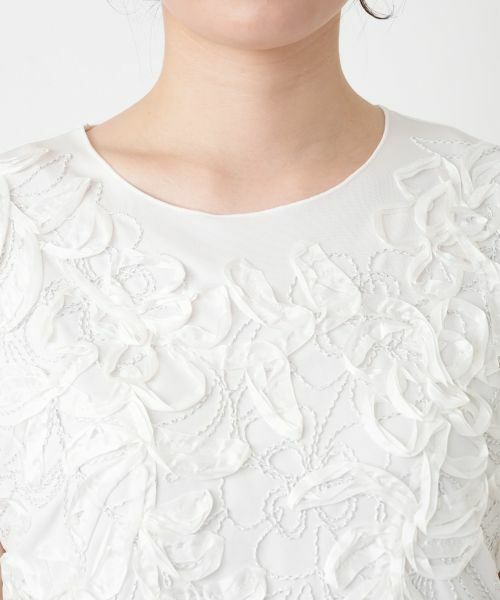 Leilian / レリアン シャツ・ブラウス | リボンモチーフ刺繍ブラウス | 詳細16
