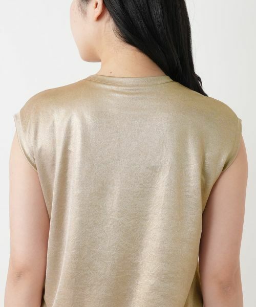 Leilian / レリアン カットソー | シャイニーフレンチスリーブカットソー | 詳細14