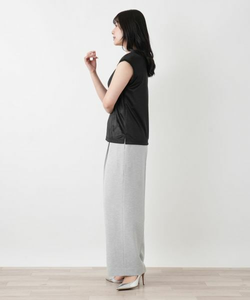 Leilian / レリアン カットソー | シャイニーフレンチスリーブカットソー | 詳細5