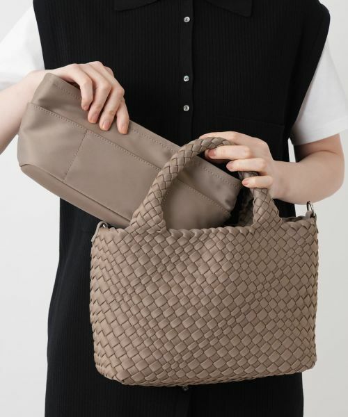 Leilian / レリアン ハンドバッグ | 2WAY編み込みトートバッグ | 詳細13