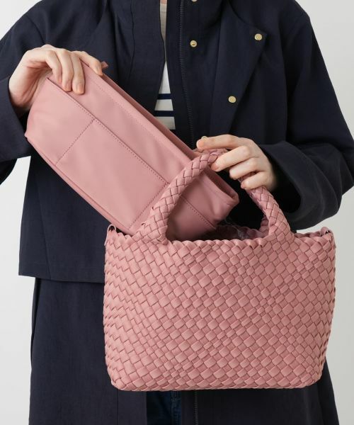 Leilian / レリアン ハンドバッグ | 2WAY編み込みトートバッグ | 詳細16