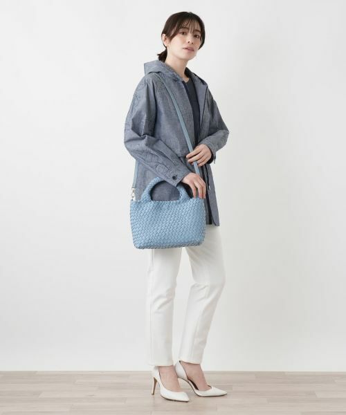 Leilian / レリアン ハンドバッグ | 2WAY編み込みトートバッグ | 詳細8