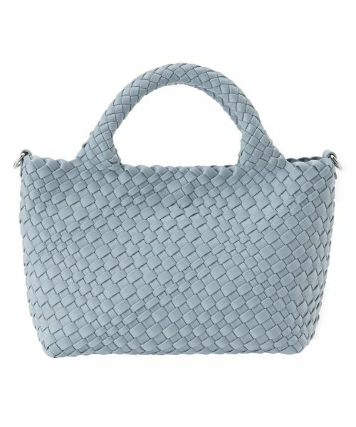 Leilian / レリアン ハンドバッグ | 2WAY編み込みトートバッグ（コバルトブルー）