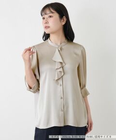 Leilian / レリアン シャツ・ブラウス | ラッフルボウタイブラウス