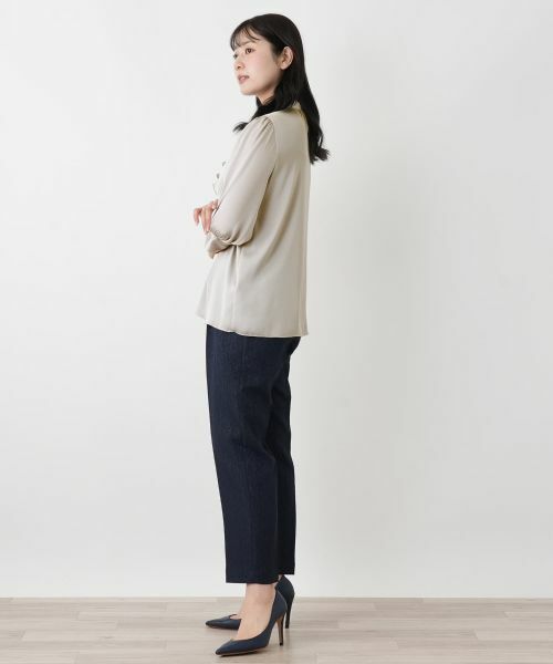 Leilian / レリアン シャツ・ブラウス | ラッフルボウタイブラウス | 詳細1