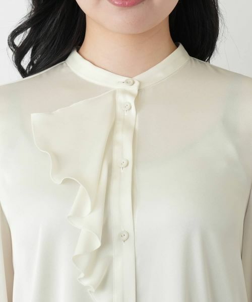 Leilian / レリアン シャツ・ブラウス | ラッフルボウタイブラウス | 詳細13
