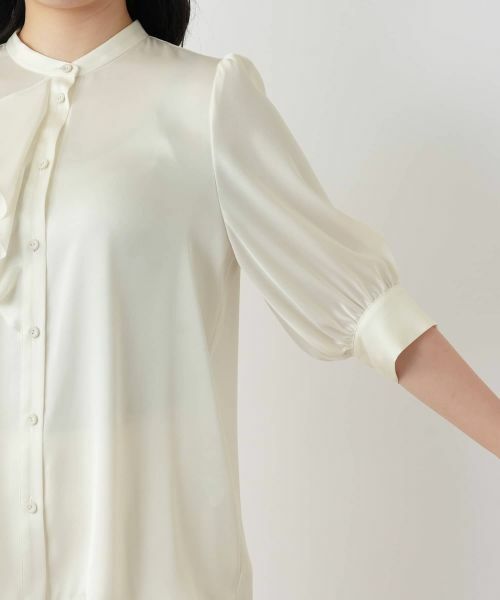 Leilian / レリアン シャツ・ブラウス | ラッフルボウタイブラウス | 詳細15