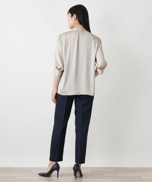 Leilian / レリアン シャツ・ブラウス | ラッフルボウタイブラウス | 詳細2