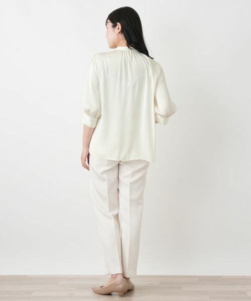 Leilian / レリアン シャツ・ブラウス | ラッフルボウタイブラウス | 詳細9