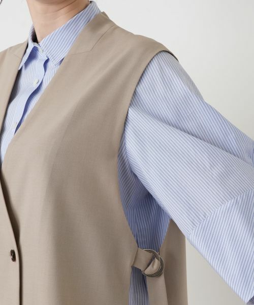 Leilian / レリアン テーラードジャケット | Vネックダブルベスト【BOURGE】 | 詳細15