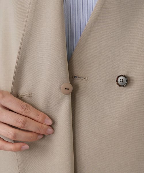 Leilian / レリアン テーラードジャケット | Vネックダブルベスト【BOURGE】 | 詳細17