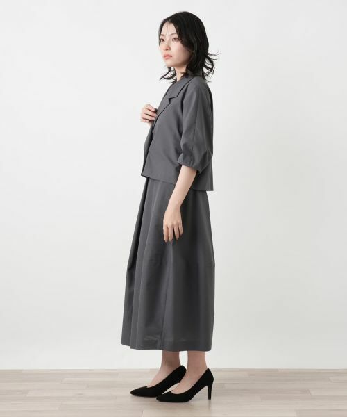 Leilian / レリアン テーラードジャケット | ダブルボリュームスリーブジャケット | 詳細2