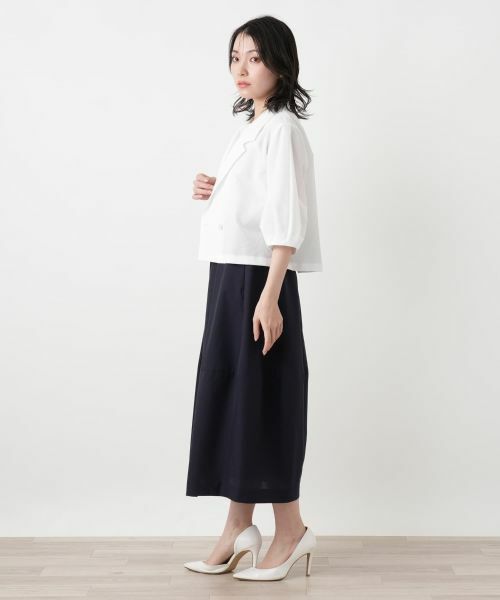 Leilian / レリアン テーラードジャケット | ダブルボリュームスリーブジャケット | 詳細8