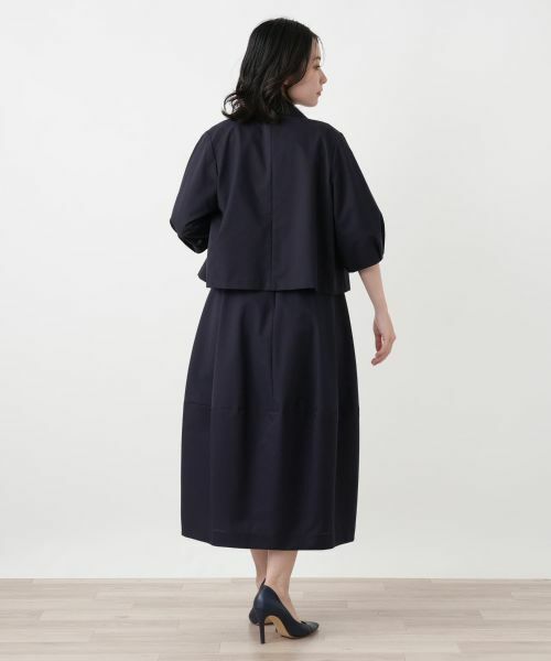 Leilian / レリアン ミニ・ひざ丈スカート | バルーンプリーツスカート | 詳細3