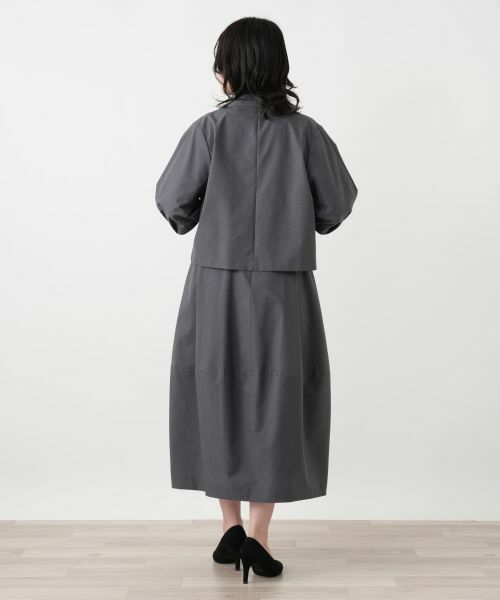 Leilian / レリアン ミニ・ひざ丈スカート | バルーンプリーツスカート | 詳細6