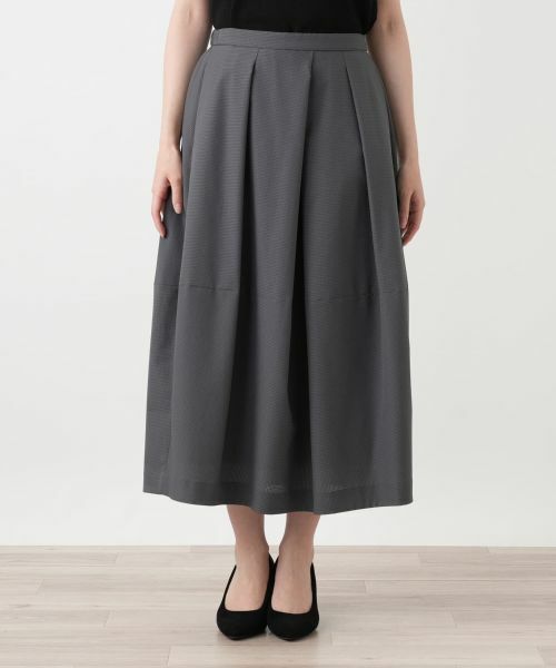 Leilian / レリアン ミニ・ひざ丈スカート | バルーンプリーツスカート | 詳細7