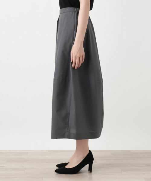 Leilian / レリアン ミニ・ひざ丈スカート | バルーンプリーツスカート | 詳細8