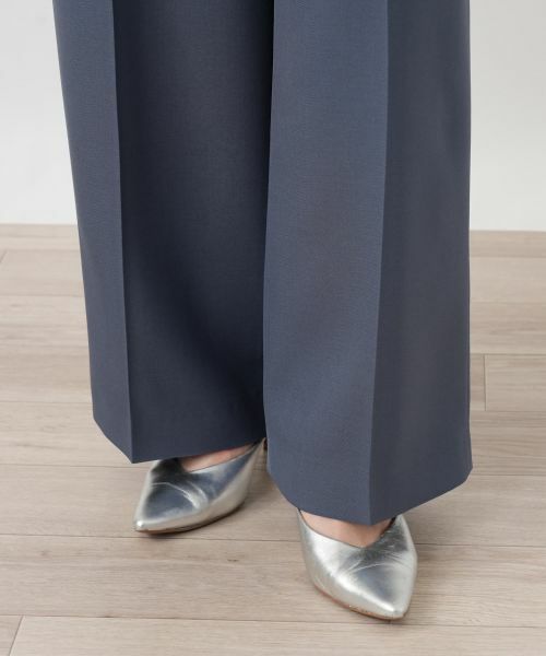 Leilian / レリアン その他パンツ | センタープレスワイドパンツ | 詳細15