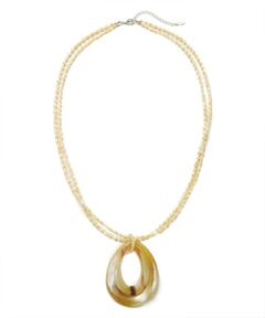 Leilian / レリアン ネックレス・ペンダント・チョーカー | オーバルペンダントネックレス