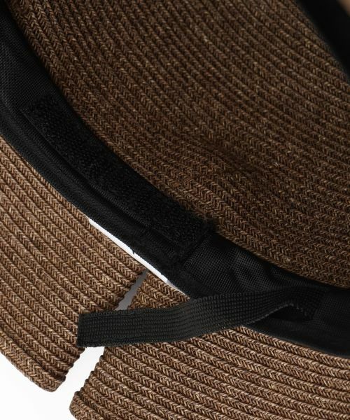 Leilian / レリアン ハット | バックリボンペーパーバケットハット | 詳細4