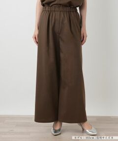 Leilian / レリアン その他パンツ | タックワイドパンツ【BOURGE】