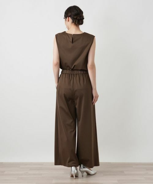 Leilian / レリアン その他パンツ | タックワイドパンツ【BOURGE】 | 詳細3