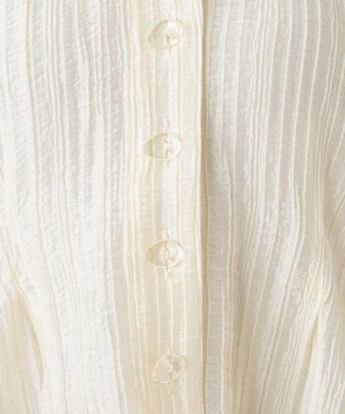 Leilian / レリアン シャツ・ブラウス | ウェーブカットカーディガン【大妻女子大学コラボ商品】 | 詳細12