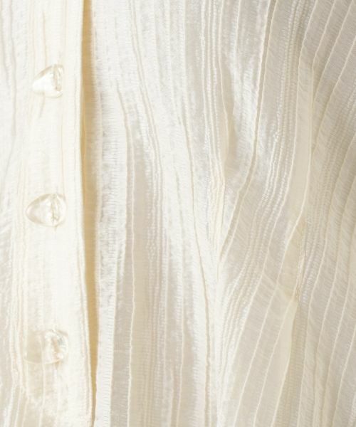 Leilian / レリアン シャツ・ブラウス | ウェーブカットカーディガン【大妻女子大学コラボ商品】 | 詳細13