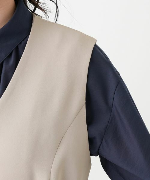 Leilian / レリアン テーラードジャケット | スカーフタイ付ジレ【大妻女子大学コラボ商品】 | 詳細11