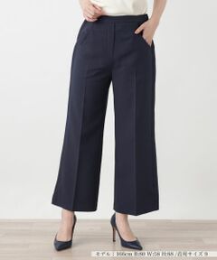 Leilian / レリアン その他パンツ | サイドオープンワイドパンツ【大妻女子大学コラボ商品】