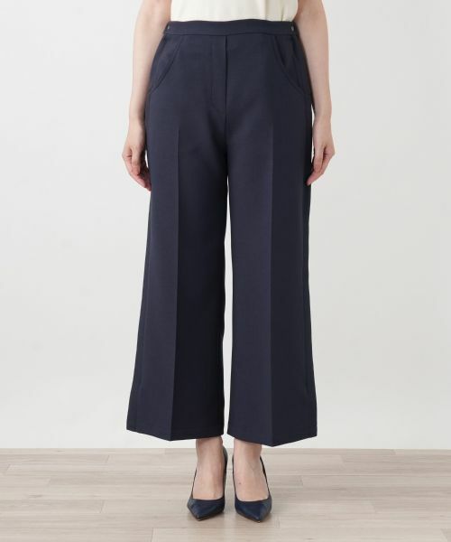 Leilian / レリアン その他パンツ | サイドオープンワイドパンツ【大妻女子大学コラボ商品】 | 詳細4