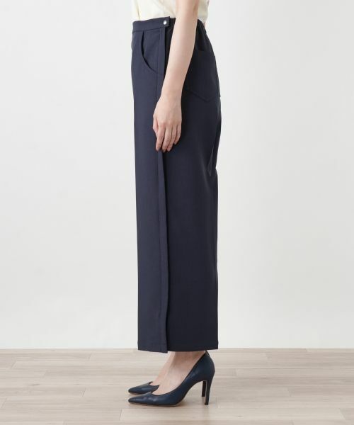 Leilian / レリアン その他パンツ | サイドオープンワイドパンツ【大妻女子大学コラボ商品】 | 詳細5