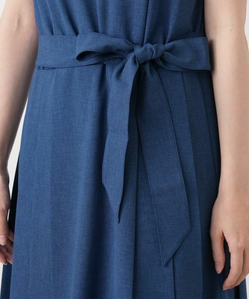 Leilian / レリアン ドレス | サイドプリーツワンピース【大妻女子大学コラボ商品】 | 詳細11