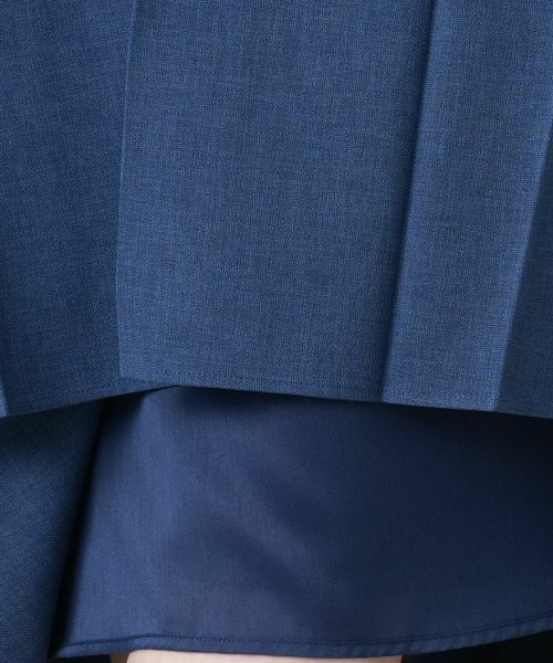 Leilian / レリアン ドレス | サイドプリーツワンピース【大妻女子大学コラボ商品】 | 詳細15