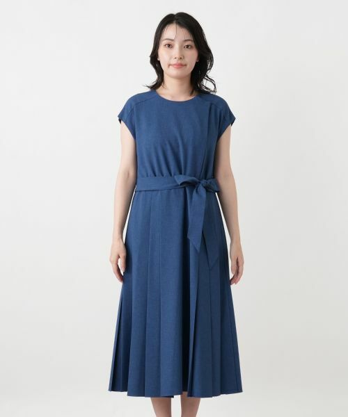 Leilian / レリアン ドレス | サイドプリーツワンピース【大妻女子大学コラボ商品】 | 詳細5