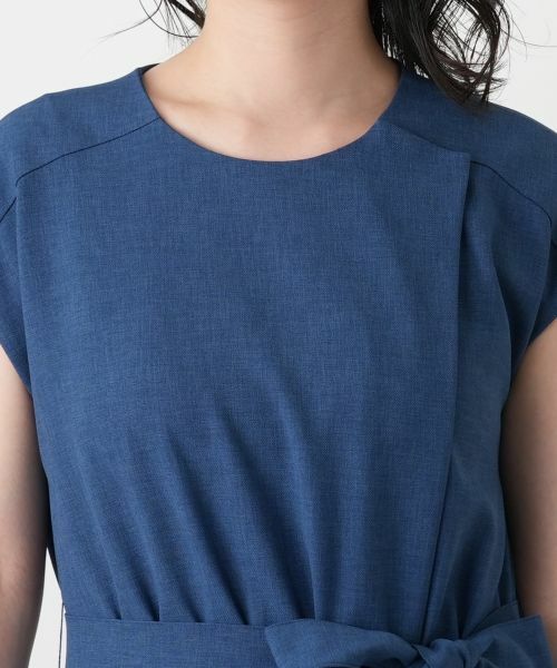 Leilian / レリアン ドレス | サイドプリーツワンピース【大妻女子大学コラボ商品】 | 詳細8