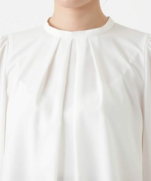 Leilian / レリアン シャツ・ブラウス | タックブラウス | 詳細13