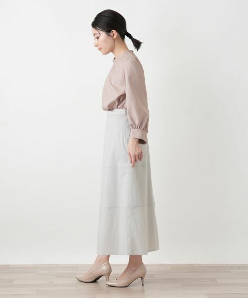 Leilian / レリアン シャツ・ブラウス | タックブラウス | 詳細2