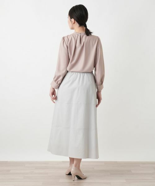 Leilian / レリアン シャツ・ブラウス | タックブラウス | 詳細3